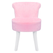 Load image into Gallery viewer, Plush Shaggy Dressing Table Stool Piano Seat
