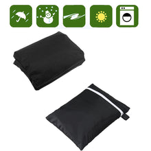 Load image into Gallery viewer, Garden BBQ Cover Heavy Duty Waterproof Rain Gas Barbeque Grill Protector Black
