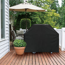 Load image into Gallery viewer, Garden BBQ Cover Heavy Duty Waterproof Rain Gas Barbeque Grill Protector Black
