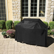 Load image into Gallery viewer, Garden BBQ Cover Heavy Duty Waterproof Rain Gas Barbeque Grill Protector Black
