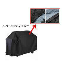Load image into Gallery viewer, Garden BBQ Cover Heavy Duty Waterproof Rain Gas Barbeque Grill Protector Black

