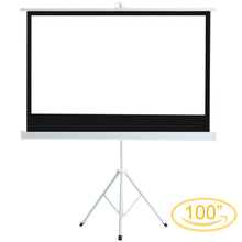 Load image into Gallery viewer, HD Projector Screen Mobile Portable Projection Screen With Tripod Stand-3 size
