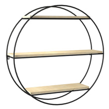 Load image into Gallery viewer, Metal/Solid Wood Floating Shelf with Sturdy - 6 Shape !
