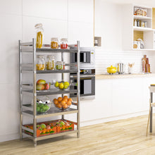 Load image into Gallery viewer, 5 Stainless steel shelving
