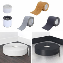 Load image into Gallery viewer, Flexible Skirting Board PVC Strip Self-Adhesive Floor Wall Joint Cove
