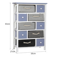 Load image into Gallery viewer, Storage Cabinet with Drawers and Baskets
