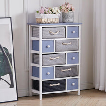Load image into Gallery viewer, Storage Cabinet with Drawers and Baskets
