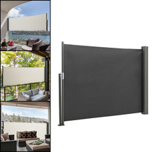 Load image into Gallery viewer, Side Awning Windbreaker Garden Sun Shade Outdoor Retractable Wall Privacy Screen
