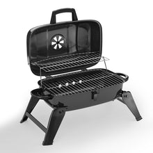 Load image into Gallery viewer, Portbale Outdoor Camping Charcoal BBQ Grill Stove Folding Leg Garden Smoker Cook
