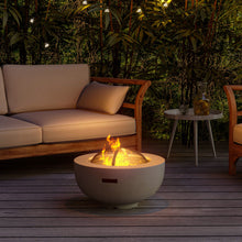 Load image into Gallery viewer, Outdoor Round Fire Pit Patio Wood Burning Fires Garden BBQ Grill
