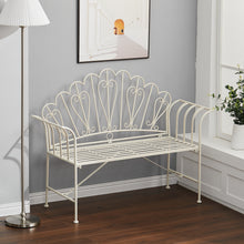 Load image into Gallery viewer, Iron Garden Bench 2 Seater Chair
