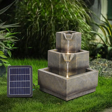 Load image into Gallery viewer, Multi-Tier Modern Garden Fountain with LED Lights, AI0960
