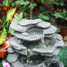 Load image into Gallery viewer, Garden Water Feature Outdoor LED Waterfall Fountain Rockery Decor, AI0988
