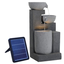 Load image into Gallery viewer, Outdoor Water Fountain Rockery Decor Solar Powered, AI0991
