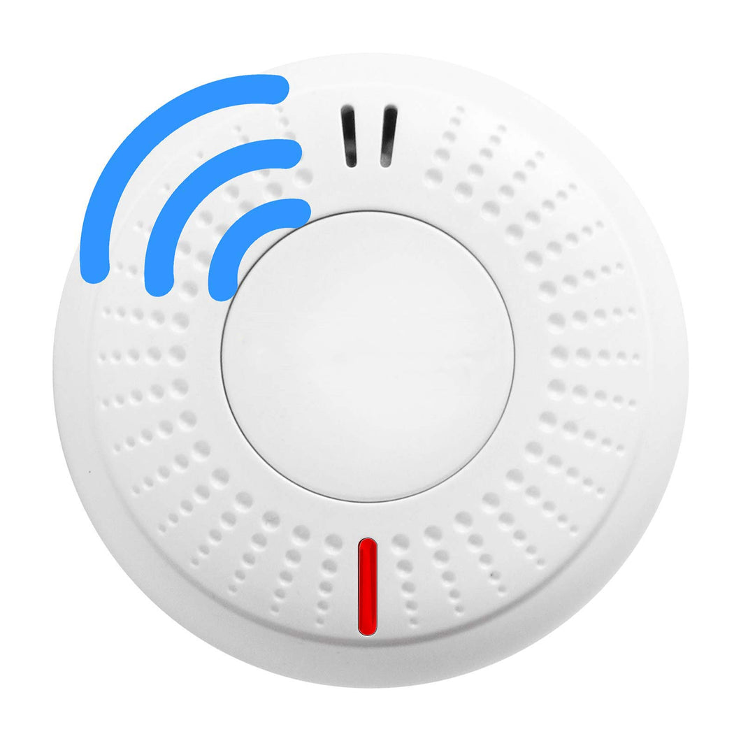 10 Year Wireless Smoke Alarm Interlinked Radio-Link - White