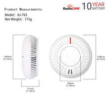 Load image into Gallery viewer, 10 Year Wireless Smoke Alarm Interlinked Radio-Link - White
