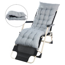 Load image into Gallery viewer, Sun Lounger Cushion Seat Pad Indoor/Outdoor for Garden Patio Chair Replacement

