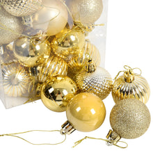 Load image into Gallery viewer, Livingandhome 36 Pieces Xmas Ball Ornament Christmas Tree Deluxe Bauble Set, CD0336
