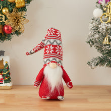 Load image into Gallery viewer, Livingandhome Christmas Santa Gnome Plush Doll Ornament Elf Decor, CD0506
