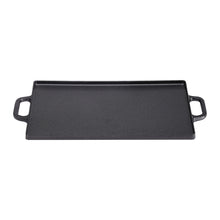 Load image into Gallery viewer, Non Stick Reversible Cast Iron Grill/Griddle Pan Plate BBQ Hob
