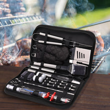 Load image into Gallery viewer, 25 Pieces-Stainless Steel Barbecue Tool Set with Storage Bag
