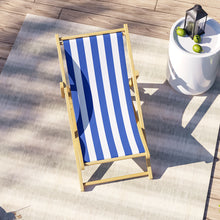 Load image into Gallery viewer, Garden Beach Seaside Sun Lounger Folding Chair
