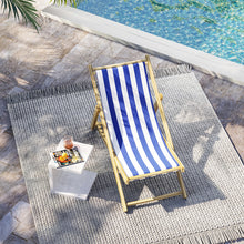 Load image into Gallery viewer, Garden Beach Seaside Sun Lounger Folding Chair
