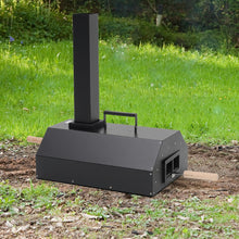 Load image into Gallery viewer, Outdoor Pizza Oven with Pizza Stone Black
