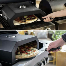 Load image into Gallery viewer, BBQ Pizza Oven Black Outdoor Heating-Black and White
