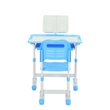 Load image into Gallery viewer, Kids&#39; Studying Desk and Chair Set - Pink and Blue
