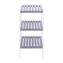 Load image into Gallery viewer, Bamboo Storage Shelf 3 Tier Narrow Corner Shelves Bookshelf Display Rack for Living Room Bedroom Bathroom Kitchen Hallway
