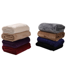 Load image into Gallery viewer, Super Soft Warm Flannel Blanket  -3 colors !

