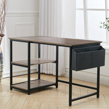 Load image into Gallery viewer, PC Table Computer Laptop Desk Study Workstation with Storage Shelf Bag
