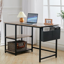 Load image into Gallery viewer, PC Table Computer Laptop Desk Study Workstation with Storage Shelf Bag
