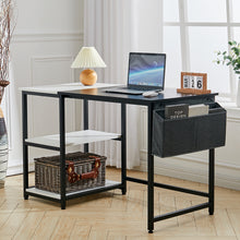 Load image into Gallery viewer, PC Table Computer Laptop Desk Study Workstation with Storage Shelf Bag
