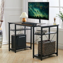 Load image into Gallery viewer, Home Office Computer Desk Writing Table Workstation with Storage Shelf
