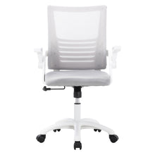 Load image into Gallery viewer, Mesh Executive Desk Chair with Flip up Armrests Adjustable and Swivel Home Office Chair, Black and White
