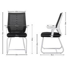 Load image into Gallery viewer, Mesh Executive Computer Office Desk Chair,Black and White
