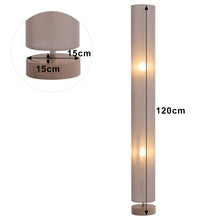 Load image into Gallery viewer, 120 cm Tall Floor Lamp Lighting Linen Shade Round
