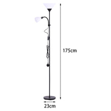 Load image into Gallery viewer, Mother and Child Adjustable Reading Light 175cm Floor Lamp
