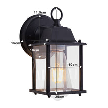 Load image into Gallery viewer, Black Vintage Wall Lamp Industrial Retro Loft Wall Lights
