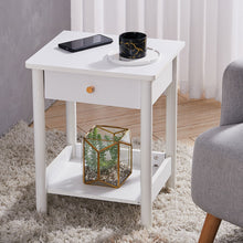 Load image into Gallery viewer, Contracted Bedside table ，Cabinet with drawer
