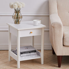 Load image into Gallery viewer, Contracted Bedside table ，Cabinet with drawer
