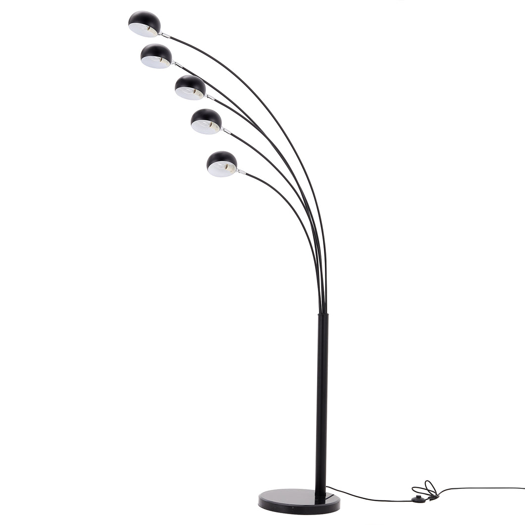 Arms Arch Floor Lamp with Marble Base-3colors