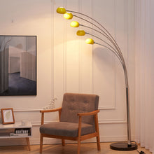 Load image into Gallery viewer, Arms Arch Floor Lamp with Marble Base-3colors
