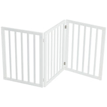 Load image into Gallery viewer, Foldable Pet Gate Fence Dog Barrier Doorway Free Standing
