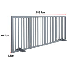 Load image into Gallery viewer, Foldable Pet Gate Fence Dog Barrier Doorway Free Standing
