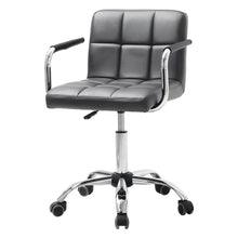 Load image into Gallery viewer, Cushioned Computer Office Desk Chair Chrome Legs Lift Swivel Adjustable-4 colors
