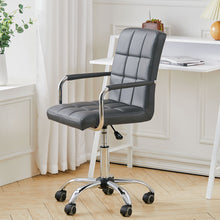 Load image into Gallery viewer, PU Swivel Office Chair Adjustable Computer Desk Armchair High Back Wheel-4 colors
