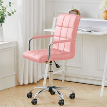 Load image into Gallery viewer, PU Swivel Office Chair Adjustable Computer Desk Armchair High Back Wheel-4 colors
